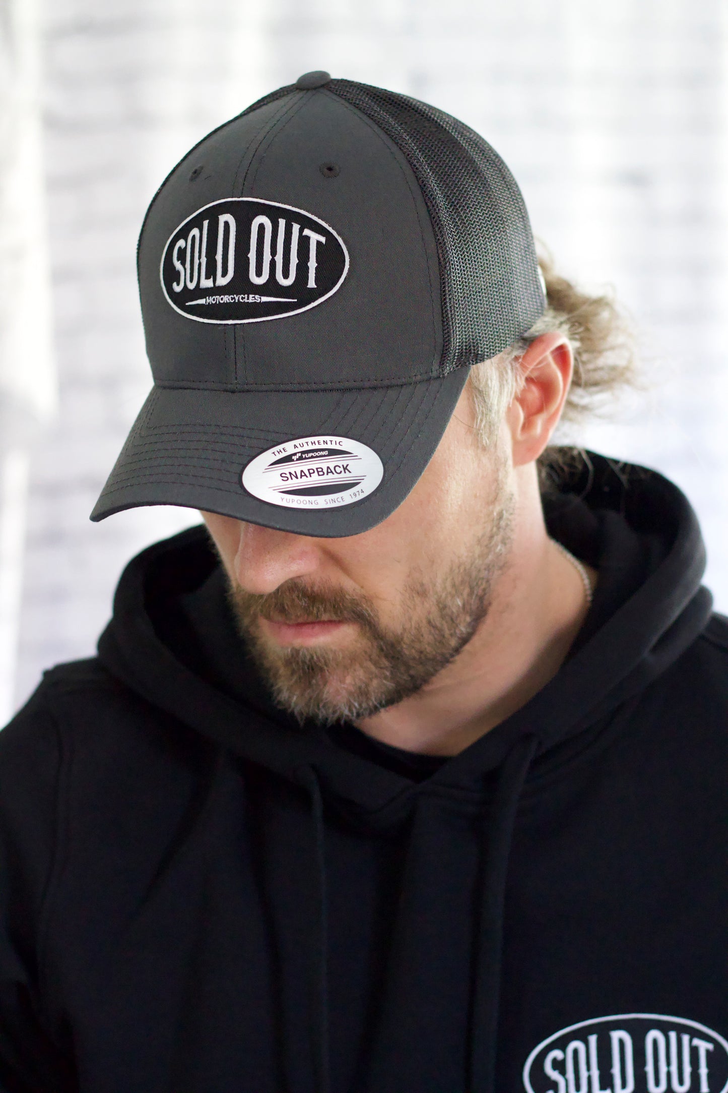 Sold Out Motorcycles Trucker Cap