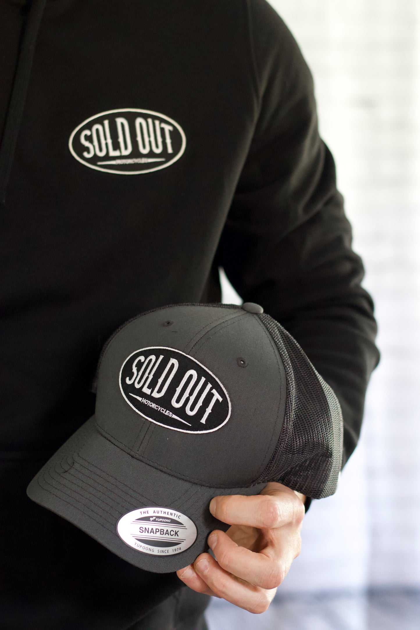 Sold Out Motorcycles Trucker Cap